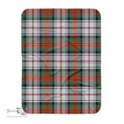 Scotstee Shop Tartan Plaid Blanket MacDuff Dress Ancient Scottish Tartan Plaid Sherpa Blanket