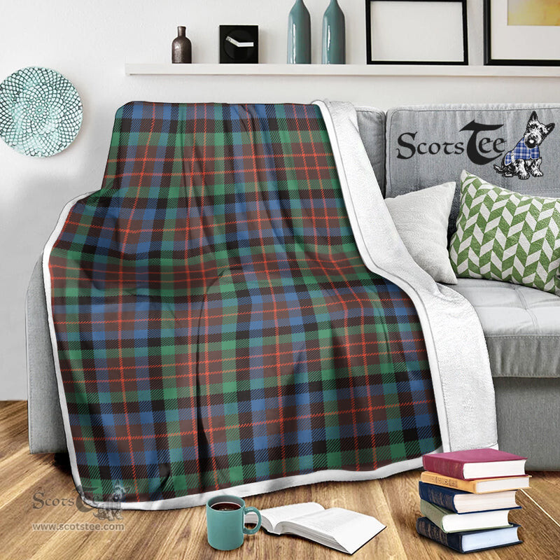 Scotstee Shop Tartan Plaid Blanket MacDuff Hunting Ancient Scottish Tartan Plaid Sherpa Blanket
