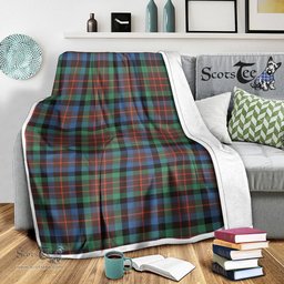 Scotstee Shop Tartan Plaid Blanket MacDuff Hunting Ancient Scottish Tartan Plaid Sherpa Blanket