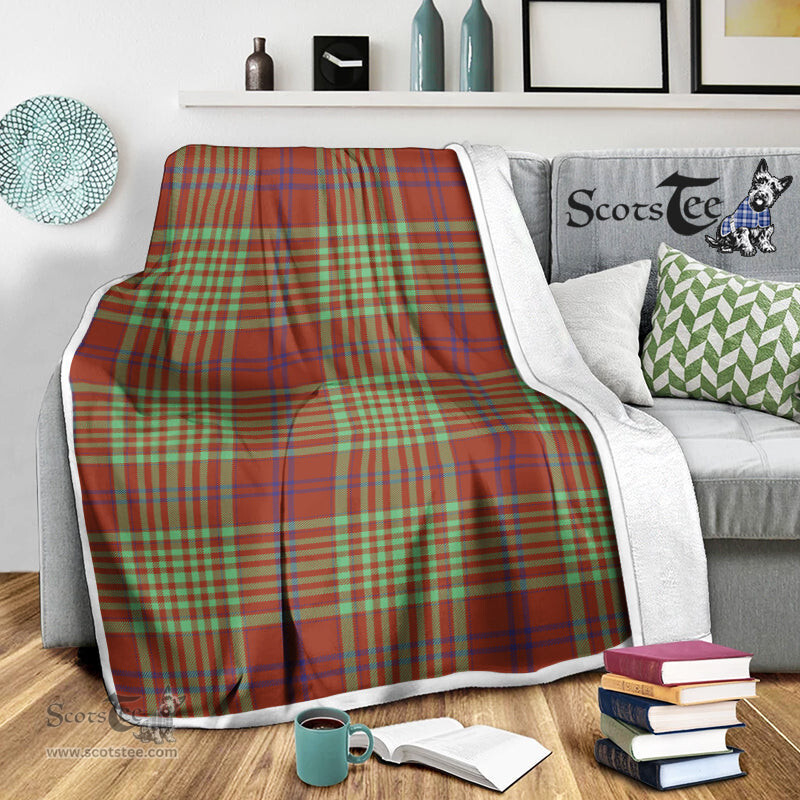 Scotstee Shop Tartan Plaid Blanket MacGillivray Hunting Ancient Scottish Tartan Plaid Sherpa Blanket