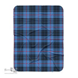Scotstee Shop Tartan Plaid Blanket MacKay Scottish Tartan Plaid Sherpa Blanket