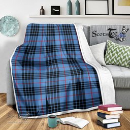 Scotstee Shop Tartan Plaid Blanket MacKay Scottish Tartan Plaid Sherpa Blanket