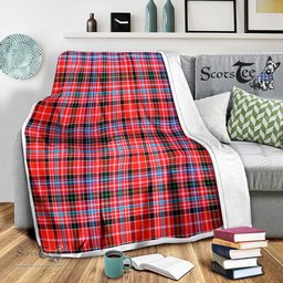 Scotstee Shop Tartan Plaid Blanket Preston Scottish Tartan Plaid Sherpa Blanket
