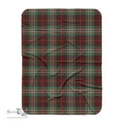 Scotstee Shop Tartan Plaid Blanket Scott Brown Ancient Scottish Tartan Plaid Sherpa Blanket