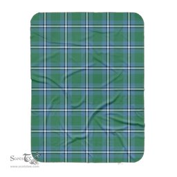 Scotstee Shop Tartan Plaid Blanket Irvine Scottish Tartan Plaid Sherpa Blanket