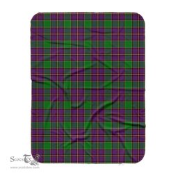 Scotstee Shop Tartan Plaid Blanket Logan Scottish Tartan Plaid Sherpa Blanket