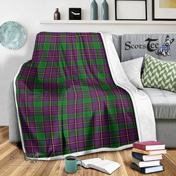 Scotstee Shop Tartan Plaid Blanket Logan Scottish Tartan Plaid Sherpa Blanket