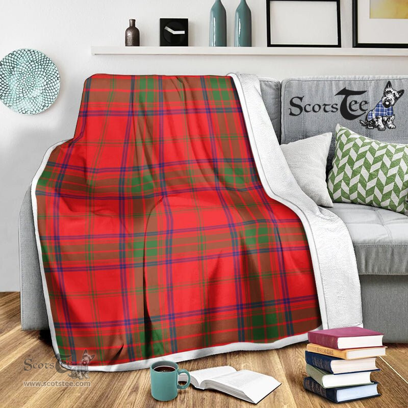Scotstee Shop Tartan Plaid Blanket Ross Modern Scottish Tartan Plaid Sherpa Blanket