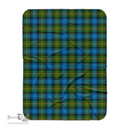 Scotstee Shop Tartan Plaid Blanket Grant Hunting Scottish Tartan Plaid Sherpa Blanket