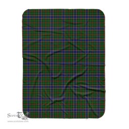 Scotstee Shop Tartan Plaid Blanket Ogilvie Hunting Scottish Tartan Plaid Sherpa Blanket
