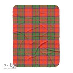 Scotstee Shop Tartan Plaid Blanket Grant Ancient Scottish Tartan Plaid Sherpa Blanket