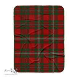 Scotstee Shop Tartan Plaid Blanket Gregor Scottish Tartan Plaid Sherpa Blanket