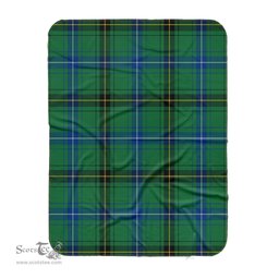 Scotstee Shop Tartan Plaid Blanket Henderson Ancient Scottish Tartan Plaid Sherpa Blanket