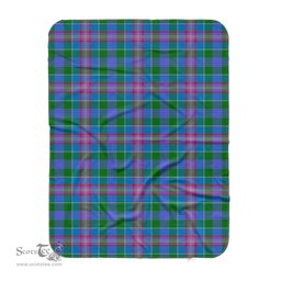 Scotstee Shop Tartan Plaid Blanket Ralston Scottish Tartan Plaid Sherpa Blanket