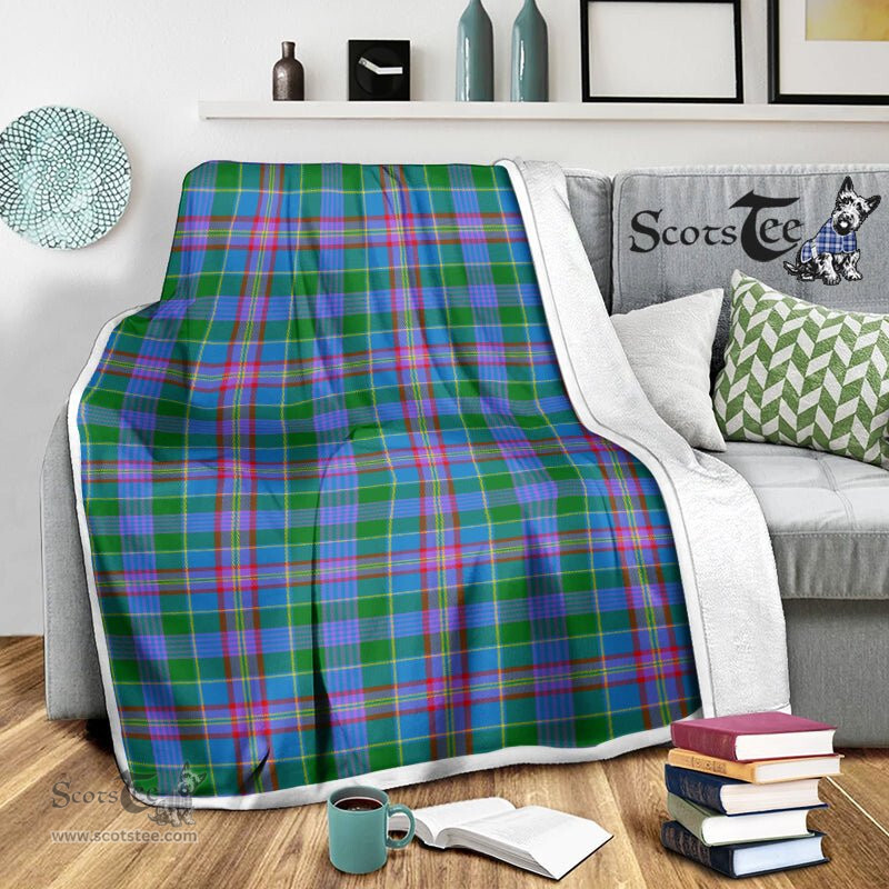 Scotstee Shop Tartan Plaid Blanket Ralston Scottish Tartan Plaid Sherpa Blanket
