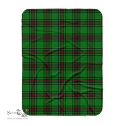Scotstee Shop Tartan Plaid Blanket Lundin Scottish Tartan Plaid Sherpa Blanket