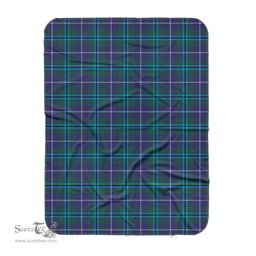 Scotstee Shop Tartan Plaid Blanket Sandilands Modern Scottish Tartan Plaid Sherpa Blanket