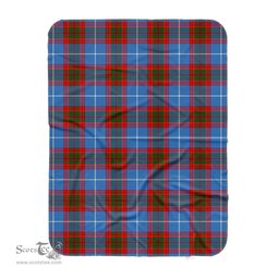 Scotstee Shop Tartan Plaid Blanket Nicolson Scottish Tartan Plaid Sherpa Blanket