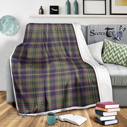 Scotstee Shop Tartan Plaid Blanket Taylor Weathered Scottish Tartan Plaid Sherpa Blanket