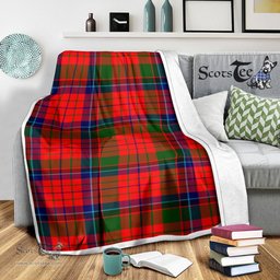 Scotstee Shop Tartan Plaid Blanket Nicolson Modern Scottish Tartan Plaid Sherpa Blanket