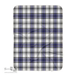 Scotstee Shop Tartan Plaid Blanket Hannay Grey Scottish Tartan Plaid Sherpa Blanket