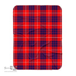 Scotstee Shop Tartan Plaid Blanket Hamilton Modern Scottish Tartan Plaid Sherpa Blanket