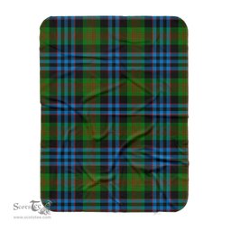 Scotstee Shop Tartan Plaid Blanket Newlands Scottish Tartan Plaid Sherpa Blanket