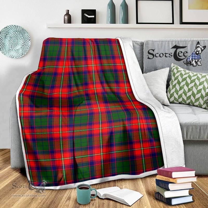 Scotstee Shop Tartan Plaid Blanket Riddell Scottish Tartan Plaid Sherpa Blanket