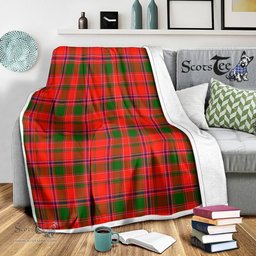 Scotstee Shop Tartan Plaid Blanket Sandilands Scottish Tartan Plaid Sherpa Blanket