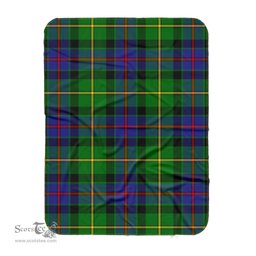 Scotstee Shop Tartan Plaid Blanket Tait Scottish Tartan Plaid Sherpa Blanket