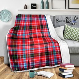 Scotstee Shop Tartan Plaid Blanket Pitblado Scottish Tartan Plaid Sherpa Blanket