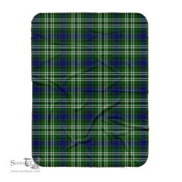 Scotstee Shop Tartan Plaid Blanket Purves Scottish Tartan Plaid Sherpa Blanket