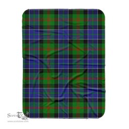 Scotstee Shop Tartan Plaid Blanket Paterson Ancient Scottish Tartan Plaid Sherpa Blanket