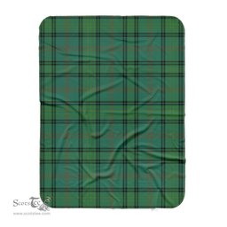 Scotstee Shop Tartan Plaid Blanket Ross Hunting Ancient Scottish Tartan Plaid Sherpa Blanket