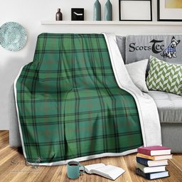 Scotstee Shop Tartan Plaid Blanket Ross Hunting Ancient Scottish Tartan Plaid Sherpa Blanket
