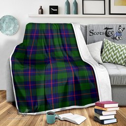 Scotstee Shop Tartan Plaid Blanket Shaw Modern Scottish Tartan Plaid Sherpa Blanket