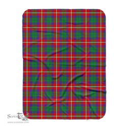 Scotstee Shop Tartan Plaid Blanket Haig Scottish Tartan Plaid Sherpa Blanket