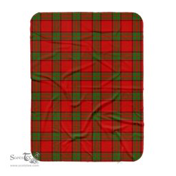 Scotstee Shop Tartan Plaid Blanket Herries Scottish Tartan Plaid Sherpa Blanket