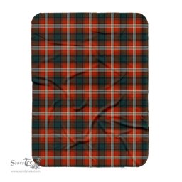 Scotstee Shop Tartan Plaid Blanket Ainslie Scottish Tartan Plaid Sherpa Blanket