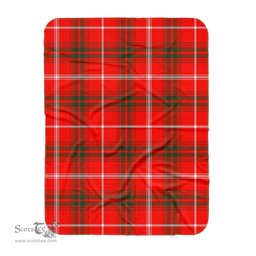 Scotstee Shop Tartan Plaid Blanket Duke Of Rothesay Scottish Tartan Plaid Sherpa Blanket