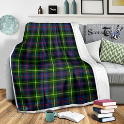 Scotstee Shop Tartan Plaid Blanket Farquharson Modern Scottish Tartan Plaid Sherpa Blanket