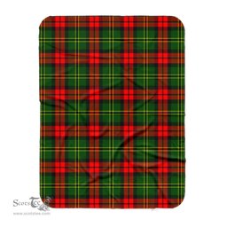 Scotstee Shop Tartan Plaid Blanket Blackstock Scottish Tartan Plaid Sherpa Blanket