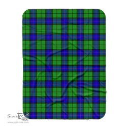 Scotstee Shop Tartan Plaid Blanket Armstrong Scottish Tartan Plaid Sherpa Blanket