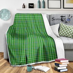 Scotstee Shop Tartan Plaid Blanket Currie Scottish Tartan Plaid Sherpa Blanket