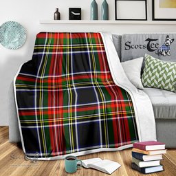 Scotstee Shop Tartan Plaid Blanket Francis Scottish Tartan Plaid Sherpa Blanket