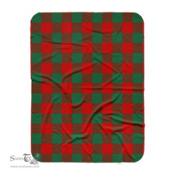 Scotstee Shop Tartan Plaid Blanket Erskine Scottish Tartan Plaid Sherpa Blanket
