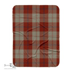 Scotstee Shop Tartan Plaid Blanket Davidson Dress Dancers Scottish Tartan Plaid Sherpa Blanket