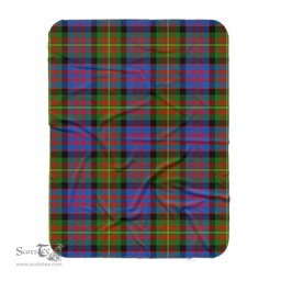 Scotstee Shop Tartan Plaid Blanket Carnegie Ancient Scottish Tartan Plaid Sherpa Blanket