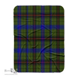 Scotstee Shop Tartan Plaid Blanket Dawson Scottish Tartan Plaid Sherpa Blanket