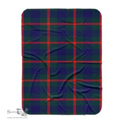 Scotstee Shop Tartan Plaid Blanket Agnew Scottish Tartan Plaid Sherpa Blanket